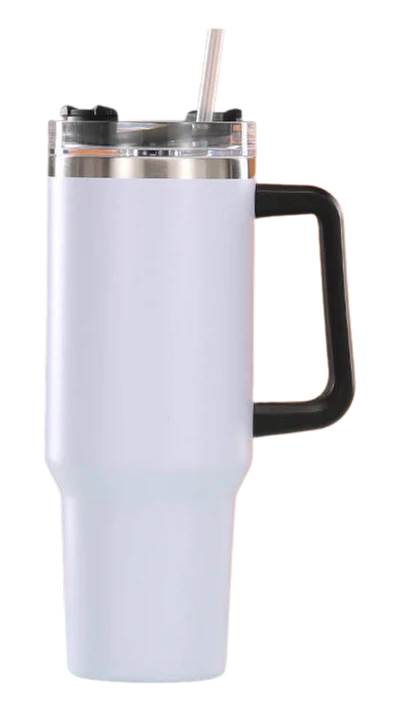 40oz Stainless Tumbler with Handle